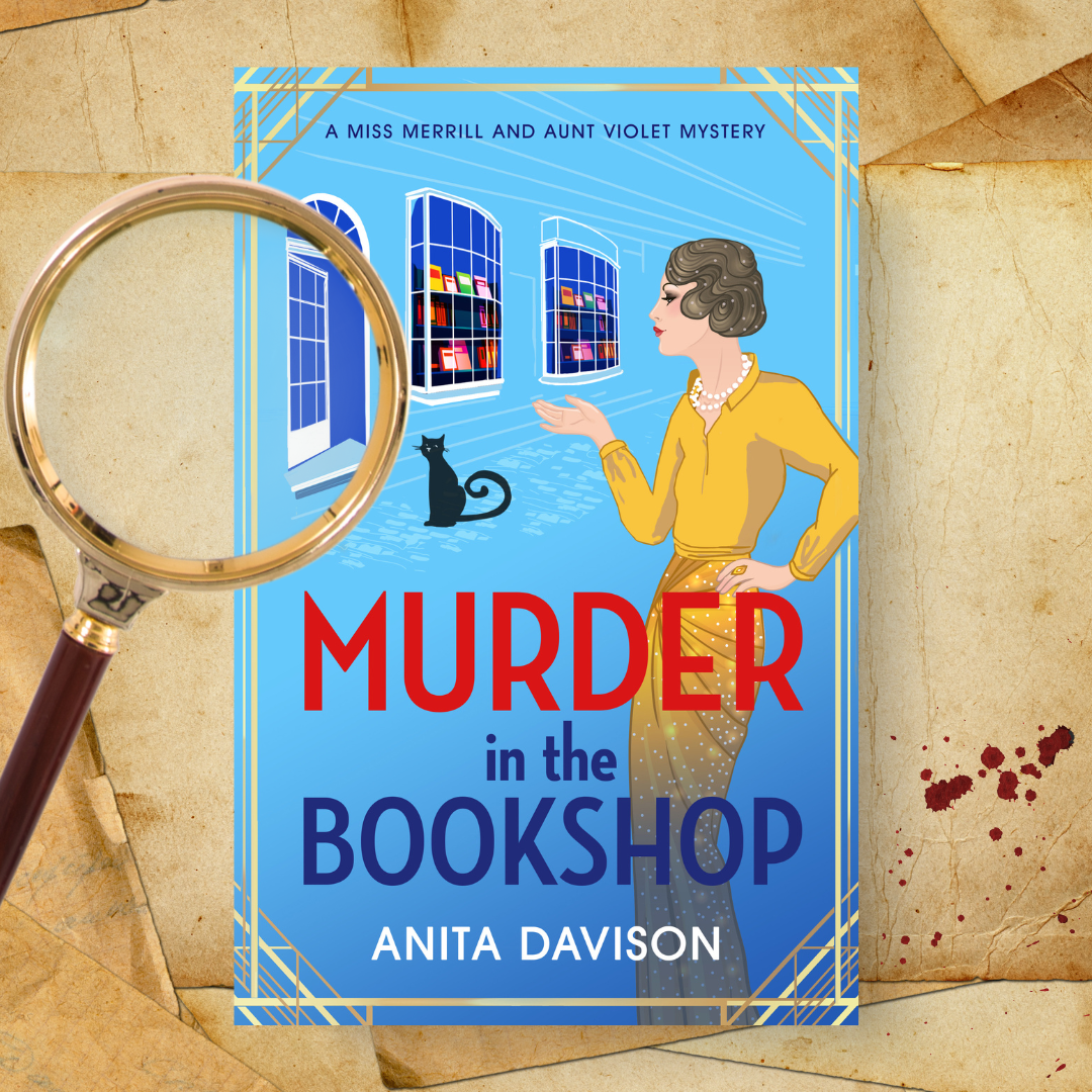 I’m delighted to share my review for Murder in the Bookshop by Anita Davison #bookreview #historicalmystery #newrelease