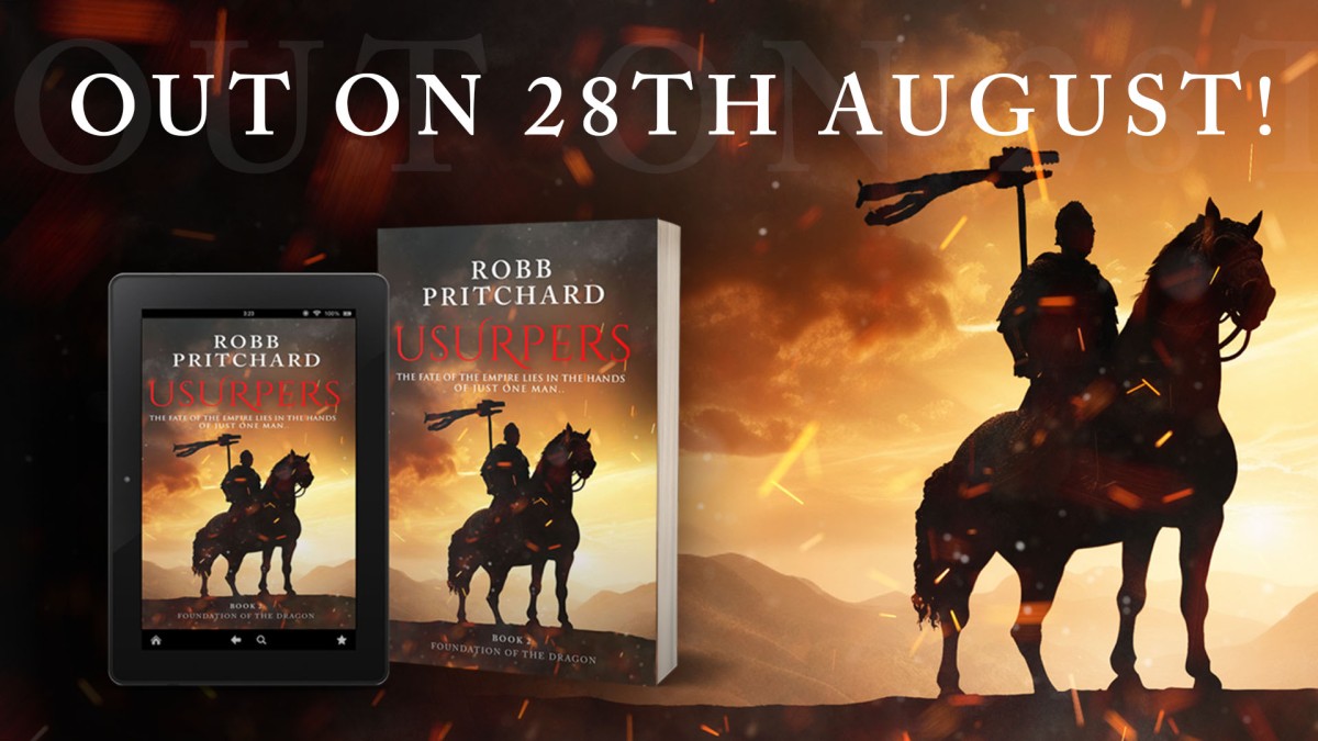 I’m really excited to share a fabulous blog post about his new book, Usurpers, from Robb Pritchard