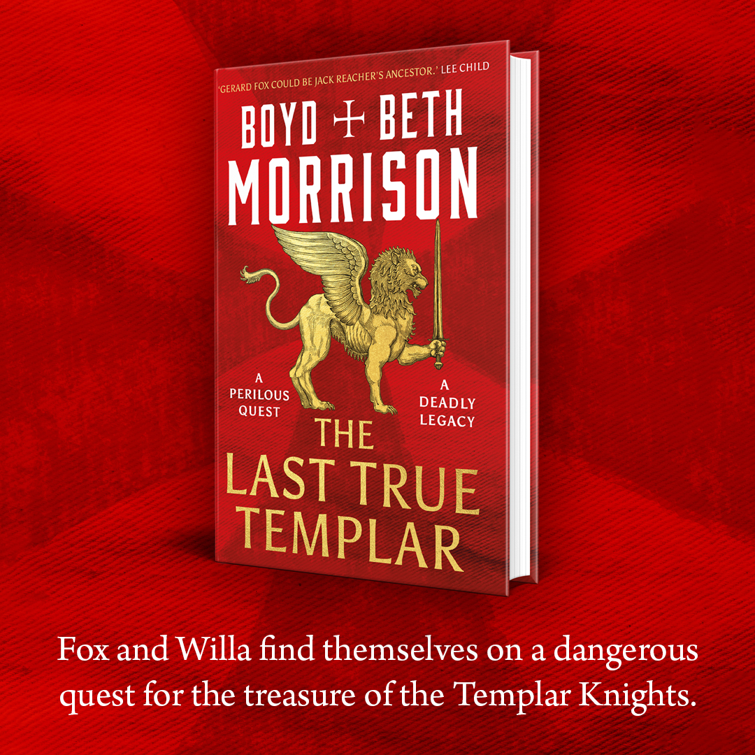 Today, I’m delighted to be reviewing The Last True Templar by Boyd + Beth Morrison #blogtour #histfic #thriller