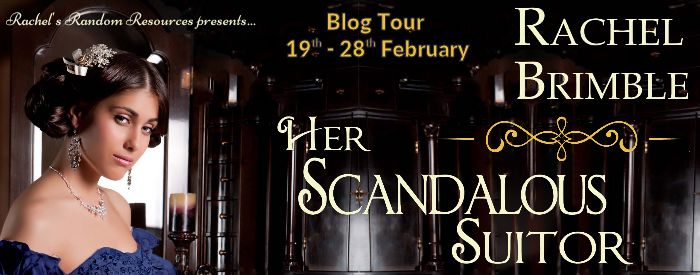 Today I’m reviewing Her Scandalous Suitor by Rachel Brimble on the blog #steamyromance #blogtour #newrelease #historicalromance